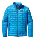 Patagonia men's nano puff jacket blue