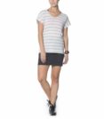 Icebreaker Aria Short Sleeve Stripe