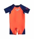 GIRLS 1-4 SYNCRO BACK ZIP SPRINGSUIT WETSUIT front