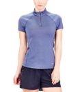 ICEBREAKER WOMEN'S COMET LITE SHORT SLEEVE HALF ZIP